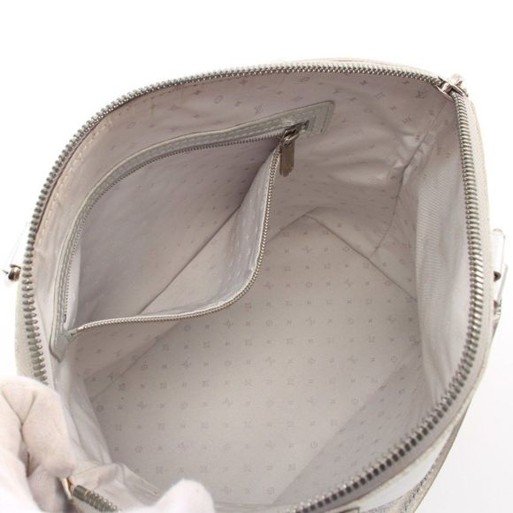 Louis Vuitton Lockit Sukhari Arjan Leather Silver PM Handbag - Picture 3 of 4